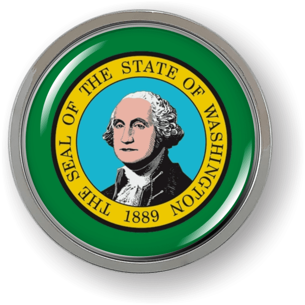 Washington - State Flag Emblem